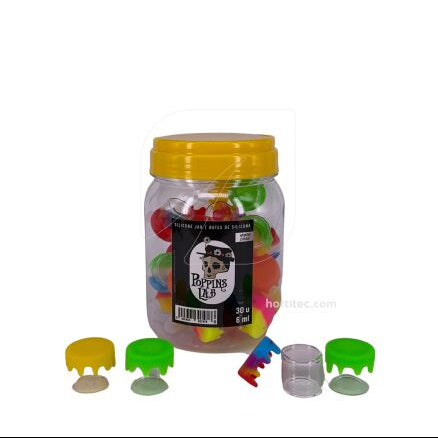 bote pequeño silicona/borosilicato