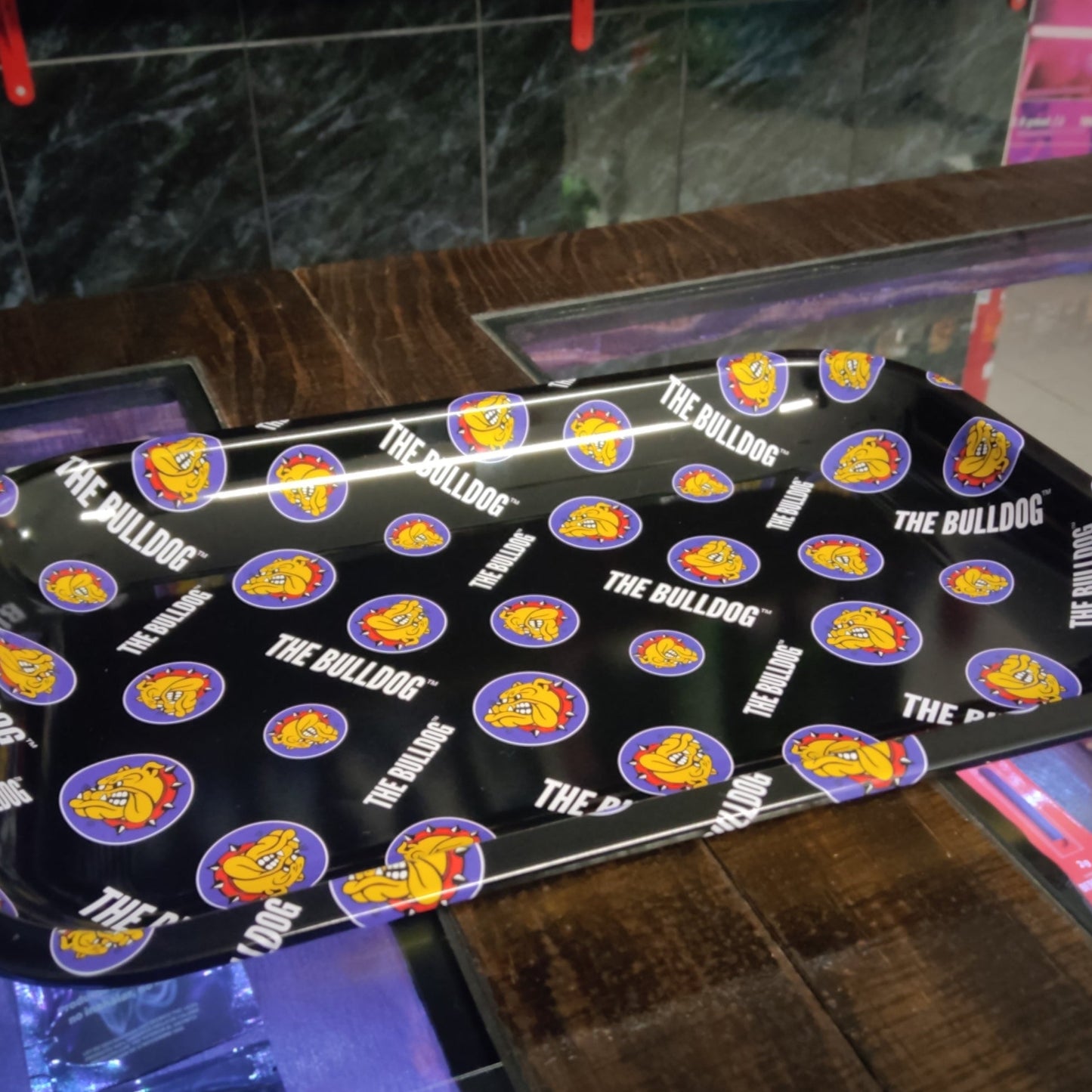 BANDEJA THE BULLDOG AMSTERDAM LOGOS GRANDE (27,5x17,5cm)