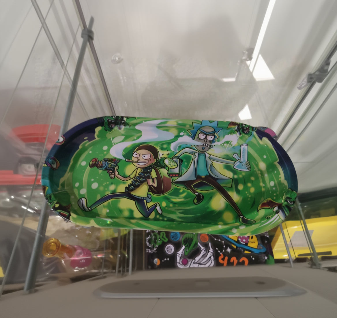 Bandeja Metalica Mediana Rick & Morty