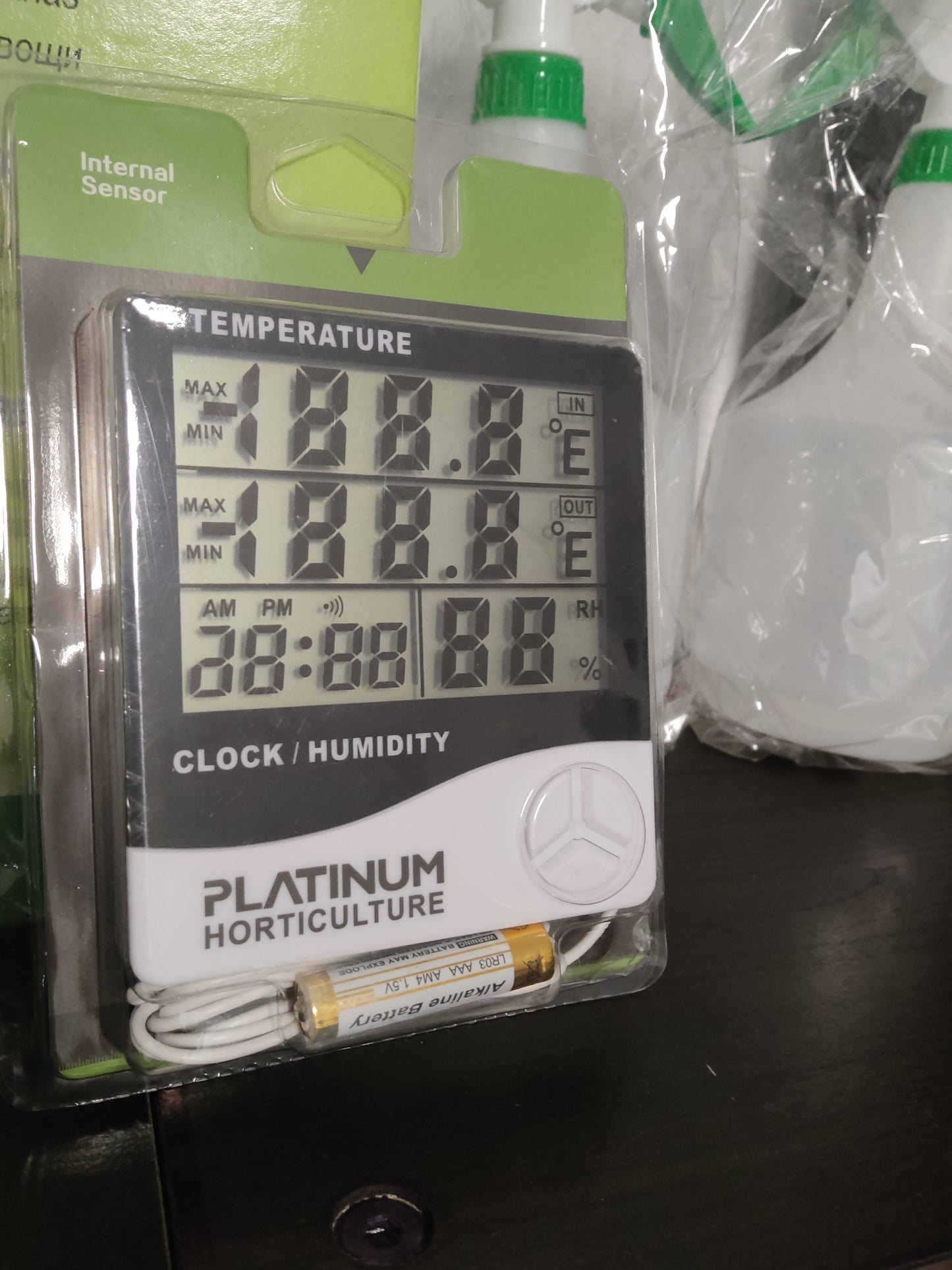 Platinum Horticulture Termohigrometro Con Sonda