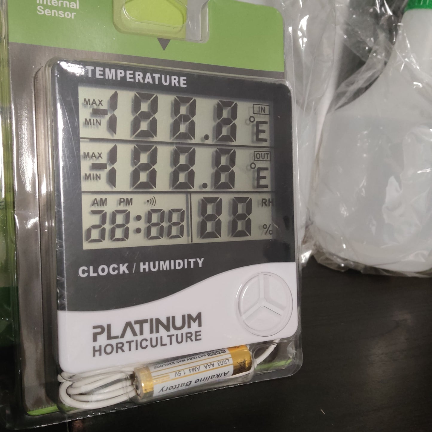 Platinum Horticulture Termohigrometro Con Sonda