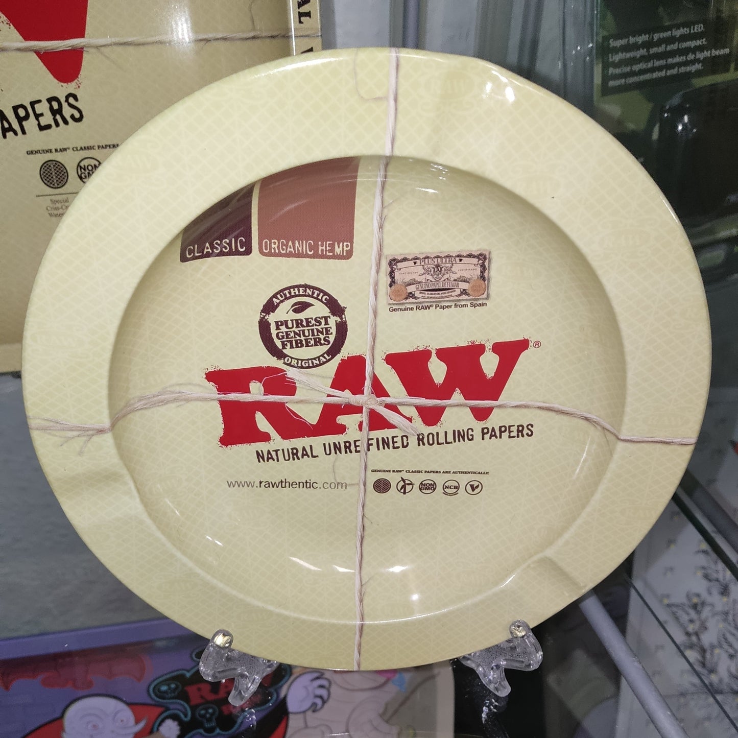 RAW Cenicero Metal Redondo