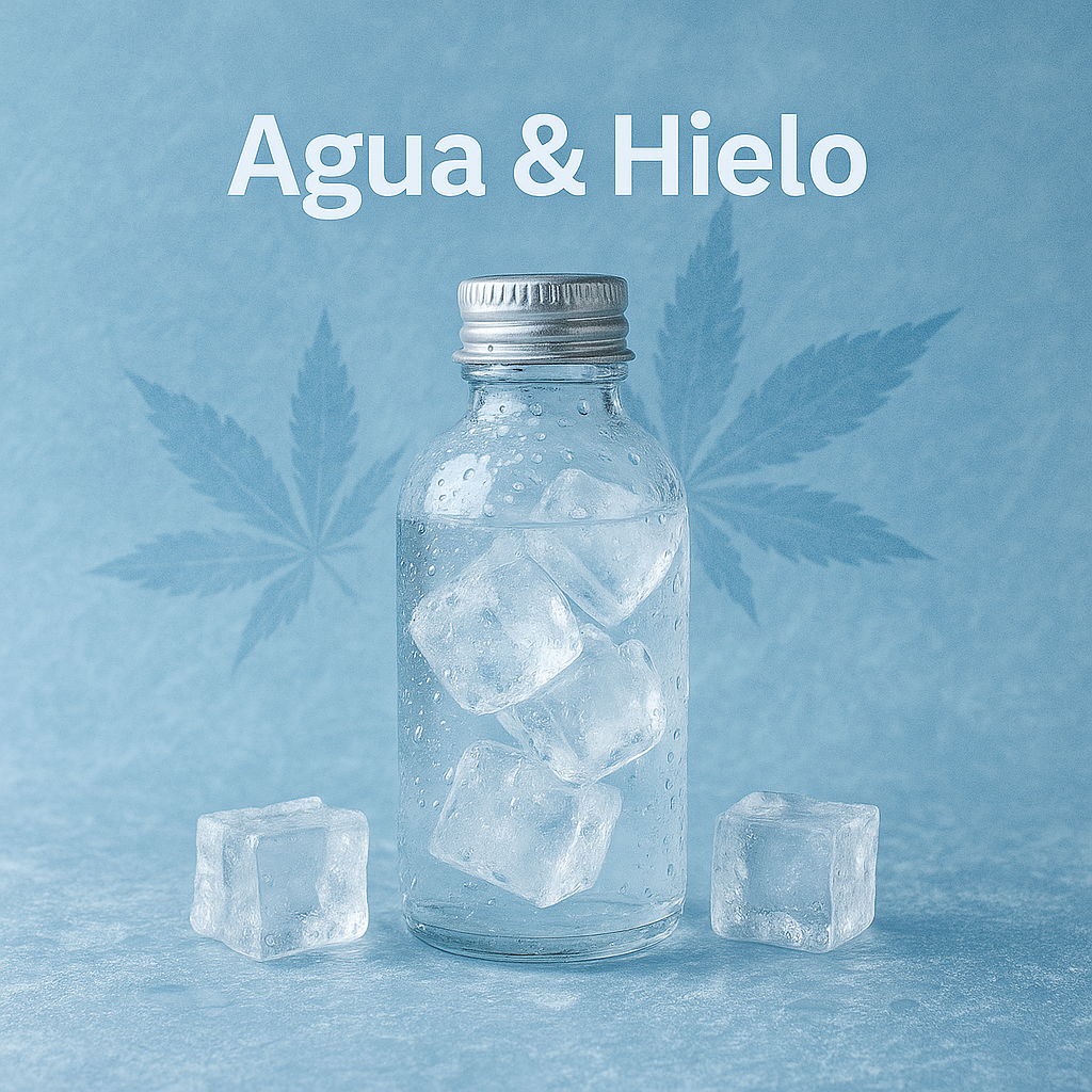 EXTRACCIÓN DE RESINA>Agua y Hielo