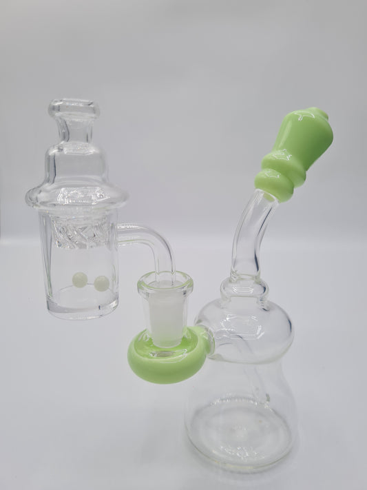 Pipa Extracciones Tamaño:((Alto:17cm), 14mm Hembra/Female) + BANGER DE REGALO