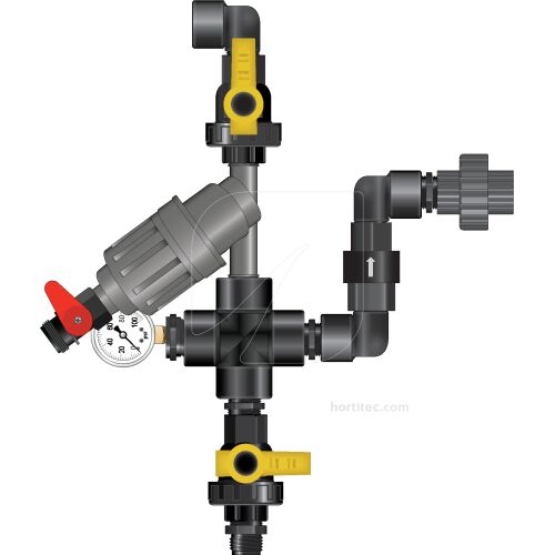 Kit inicio para bomba lo-flo 3/4" Dosatron