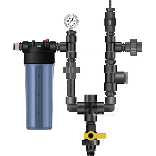Kit para monitor guardian in-line 3/4" Dosatron