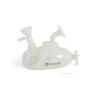 Bong silicona submarino 12,5cm (glow) Poppins Lab