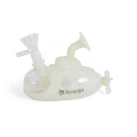 Bong silicona submarino 12,5cm (glow) Poppins Lab