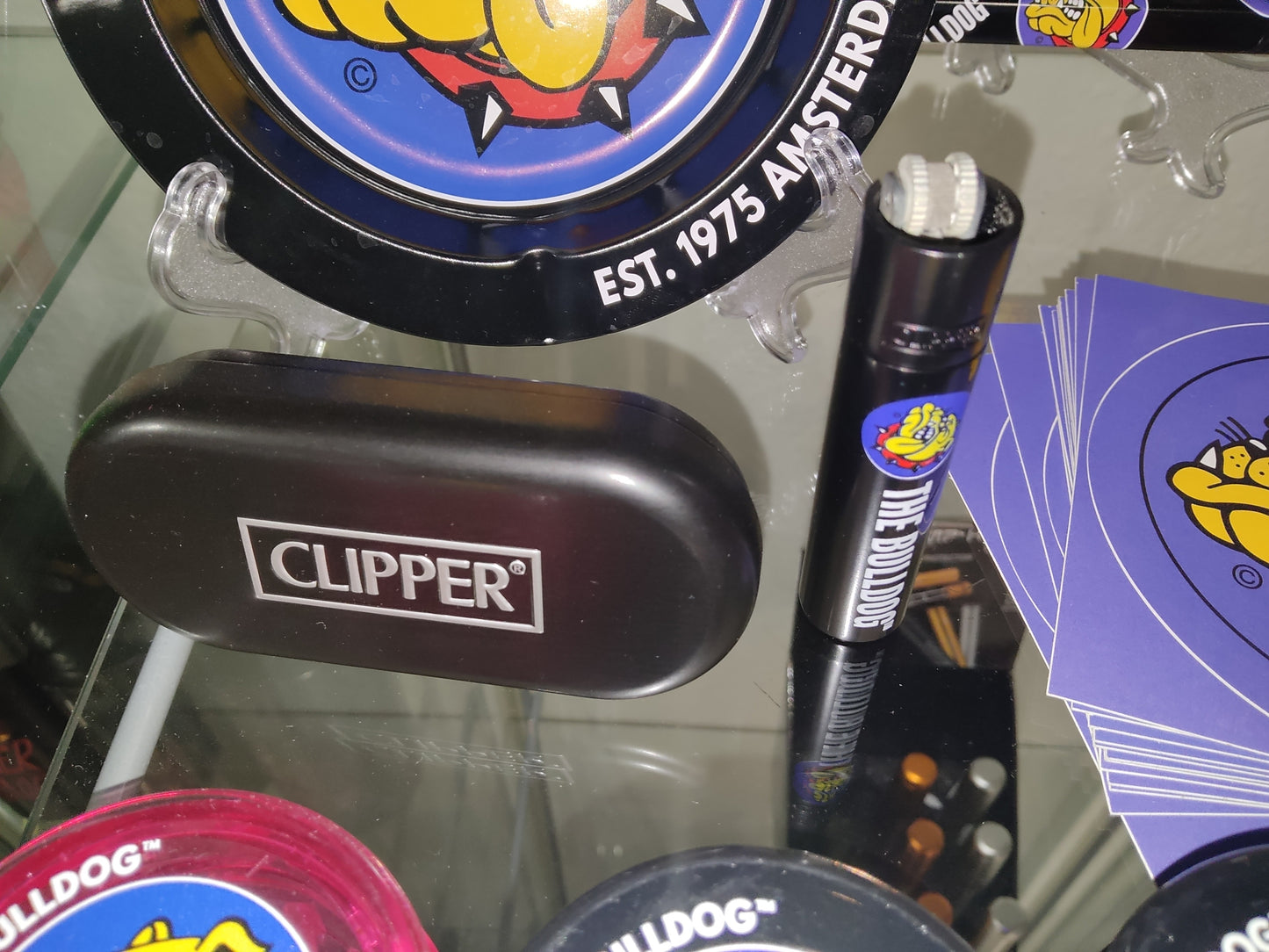 CLIPPER BULLDOG METAL CON CAJITA