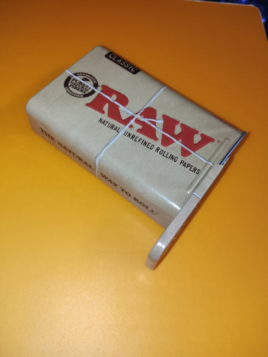 RAW Caja/Pitillera Metálica Tapa Corredera
