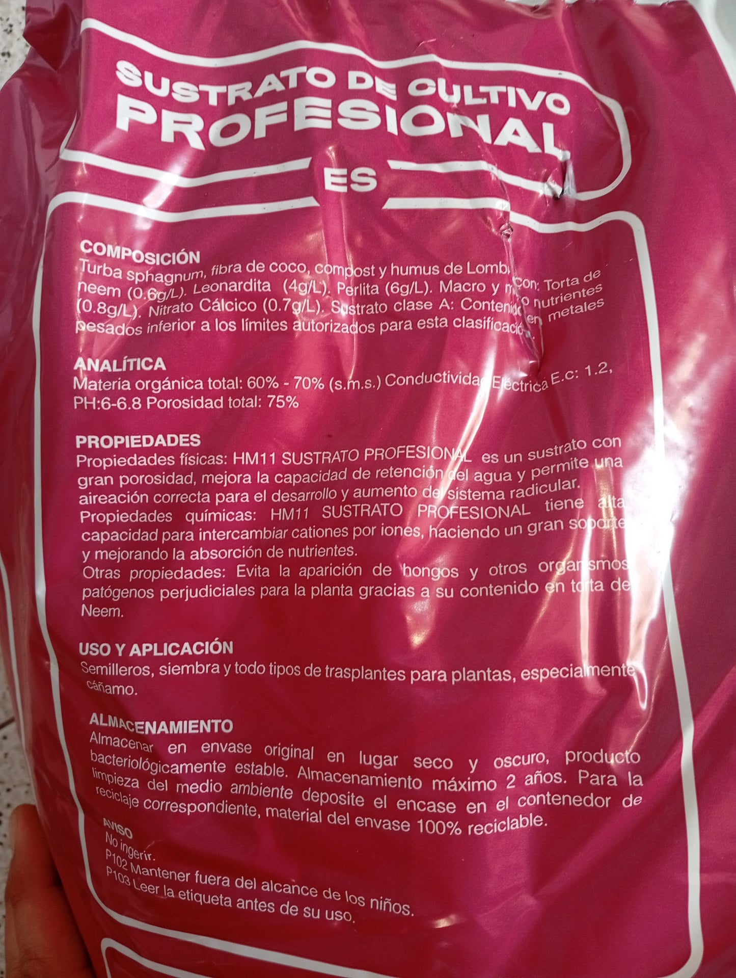 Sustrato ProfesionalGrow 70L