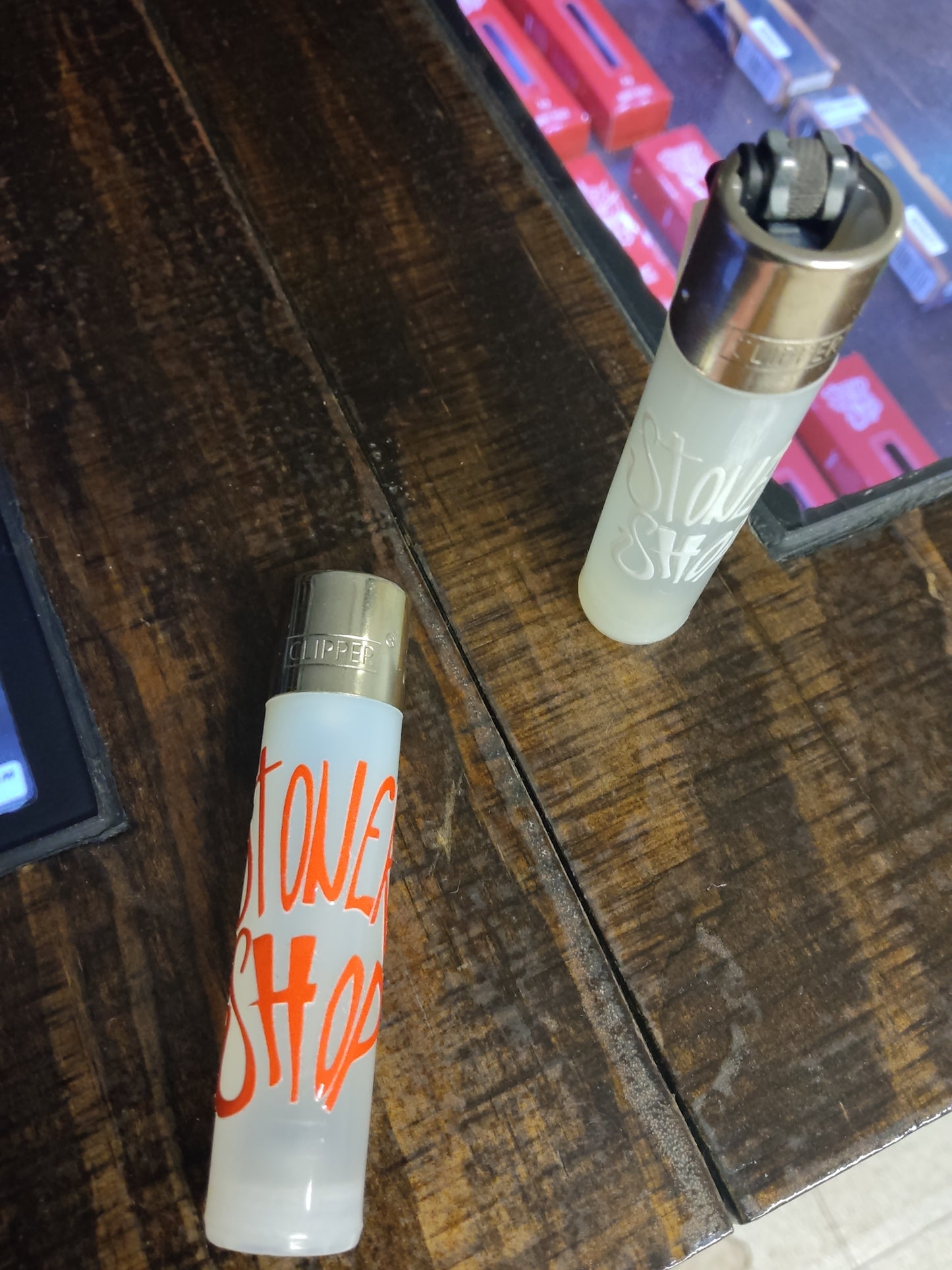 STONER CLIPPER BLANCO\ROJO